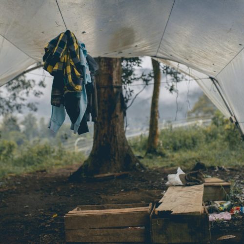 Saratoga Homeless Encampment