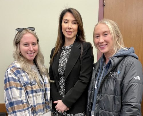 Victoria Furfaro, Hon. Francine Vero, Jenna Espy