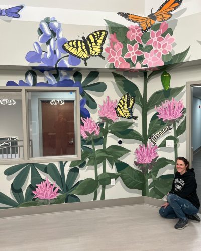 Thank You Kendra Farstad for the Beautiful Mural!