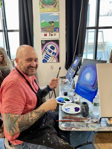 Annual Paint & Sip Fundraiser