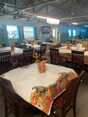 Thanksgiving at the Adelphi Street Shelter