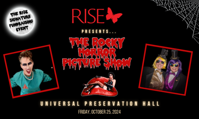 RISE Presents the 3rd Annual Rocky Horror Picture Show Fundraising Event